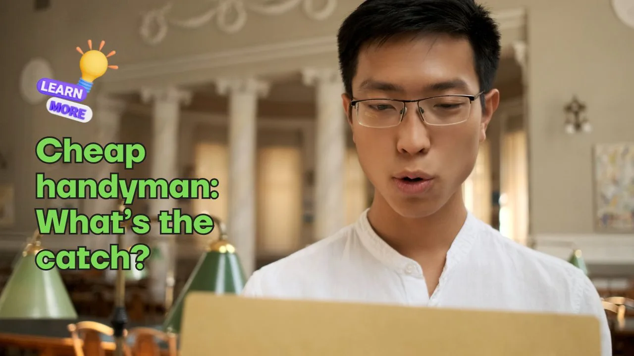 🤔 Cheap Handyman Services in Singapore: What’s the Catch?